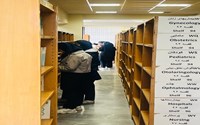 بازدید دبیرستان دخترانه پروین اعتصامی از کتابخانه دانشکده پزشکی